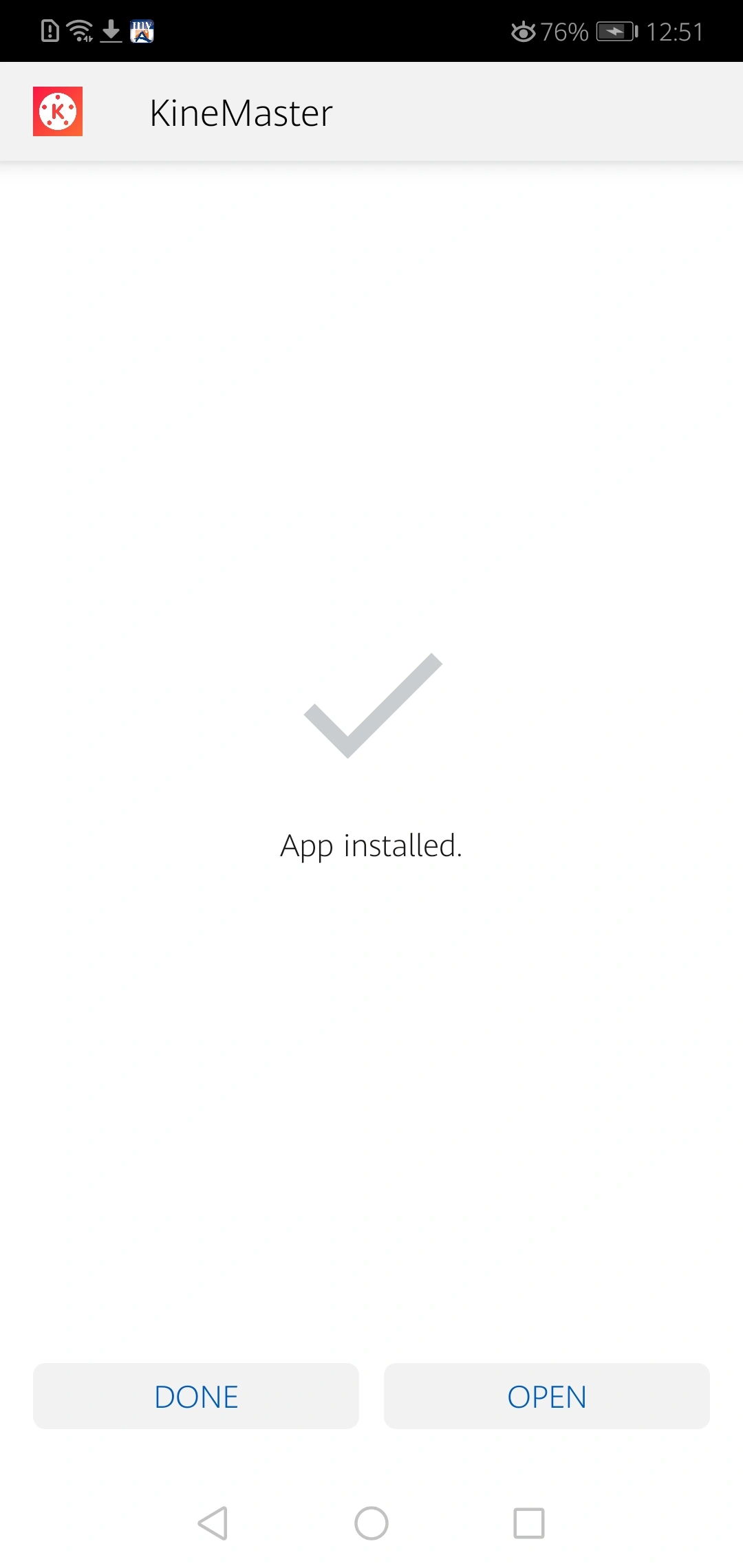 Screenshot Of KineMaster Without Watermark