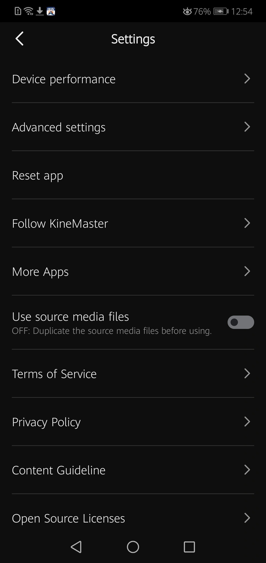 Screenshot Of KineMaster Without Watermark Android